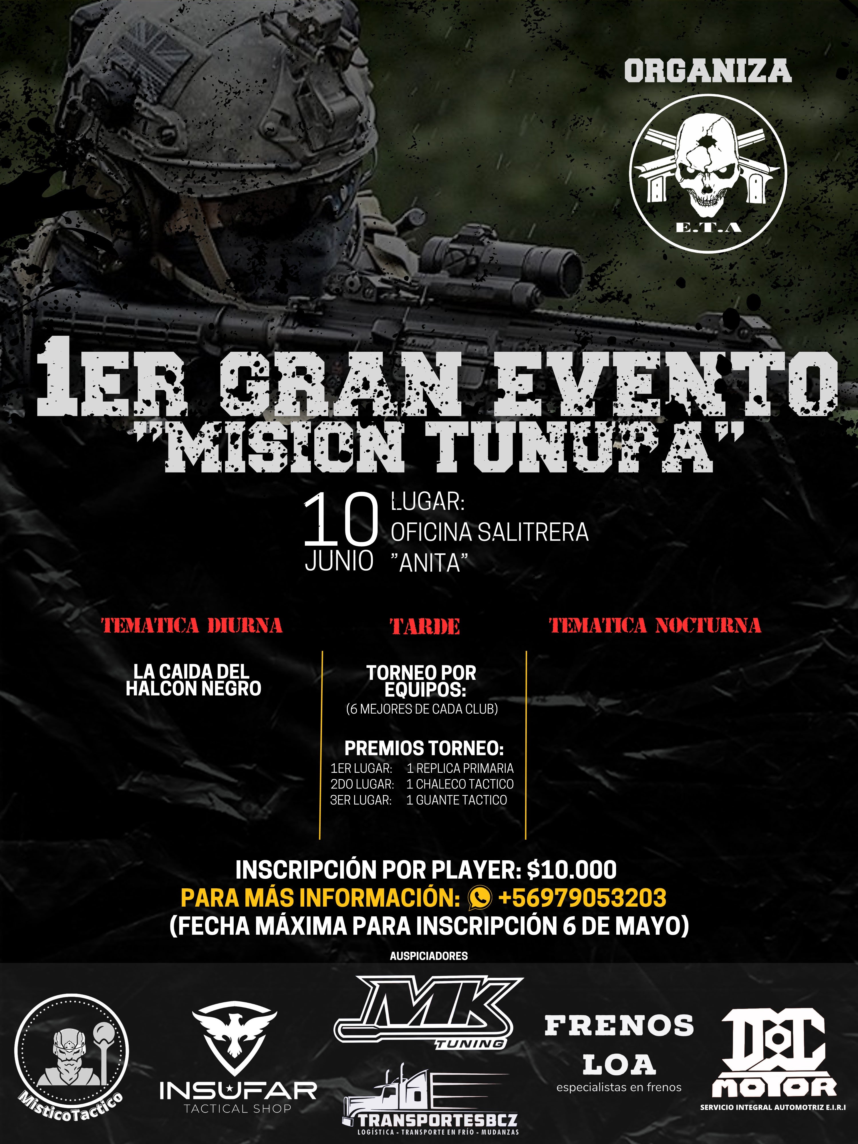 E.T.A. Organiza su 1er Gran evento "Misión Tunupa"