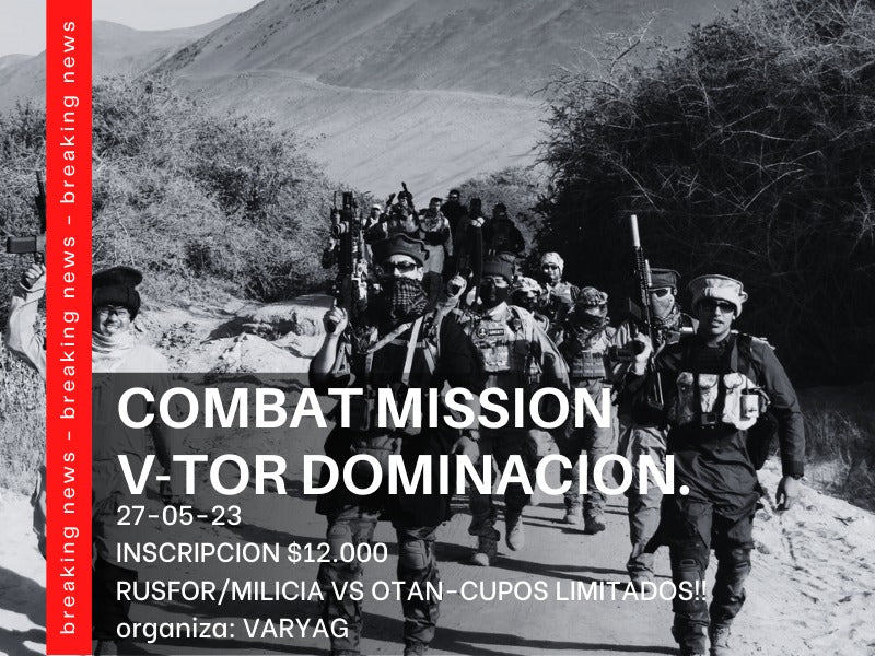 Team Varyag anuncia vuelta del legendario MILSIM V-TOR