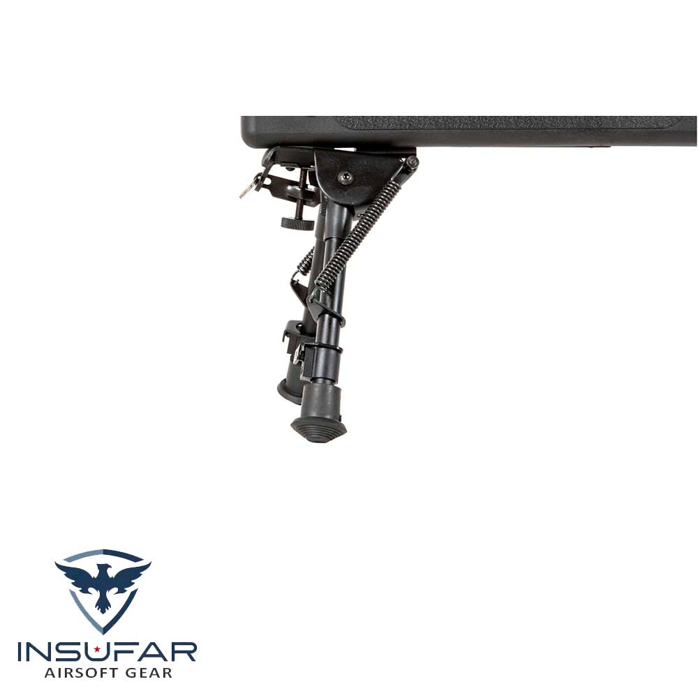 Réplica de Rifle Sniper SA-S03 CORE™ High Velocity con Mira y Bipode - negra