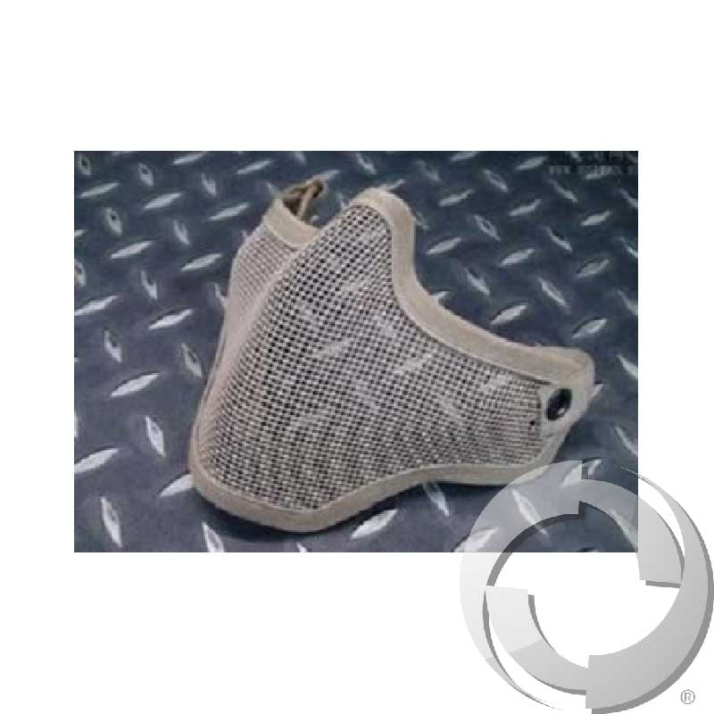 Mascara metálica Airsoft Ocre