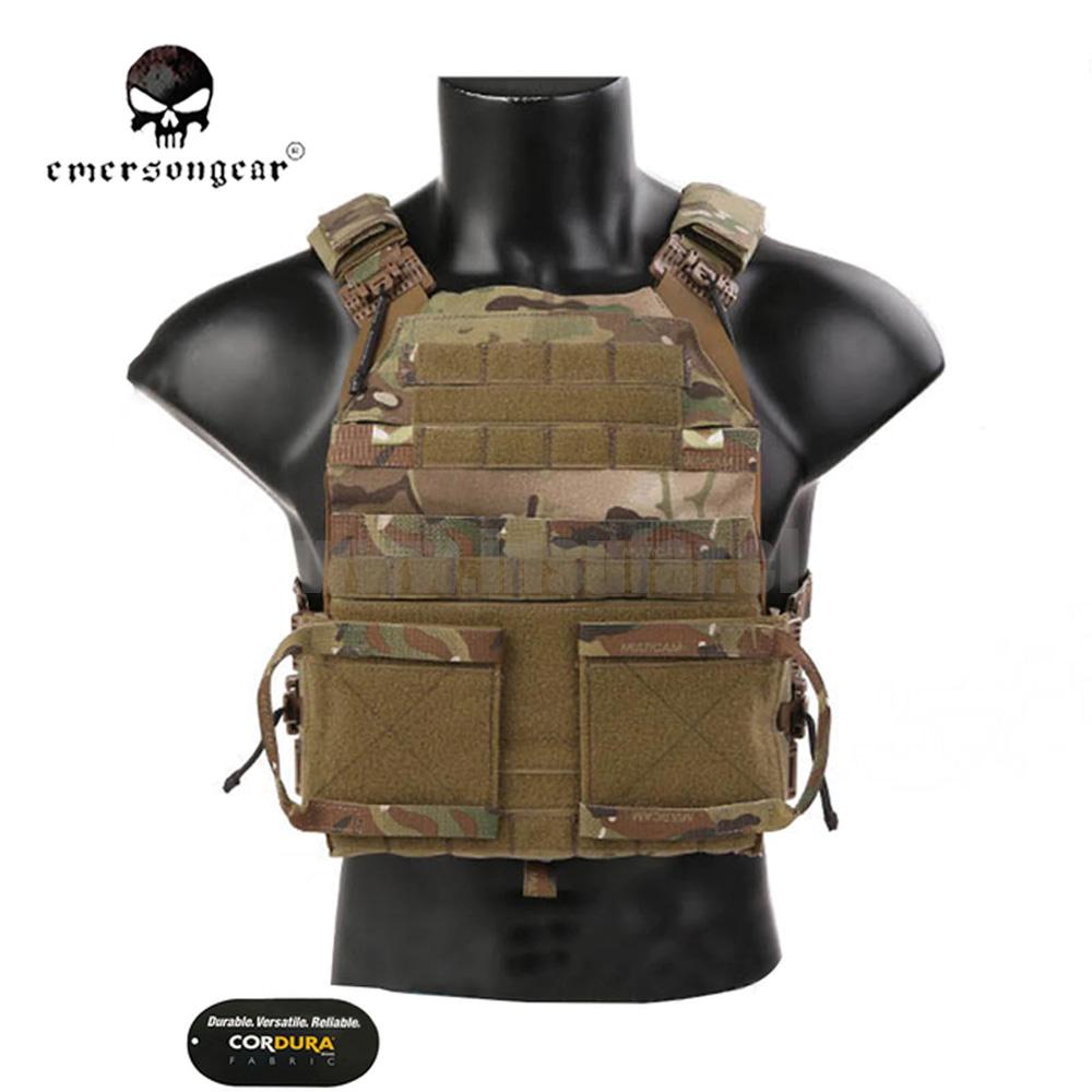 Porta placa Emersongear suelta rápida JPC 2.0 (Multicam)