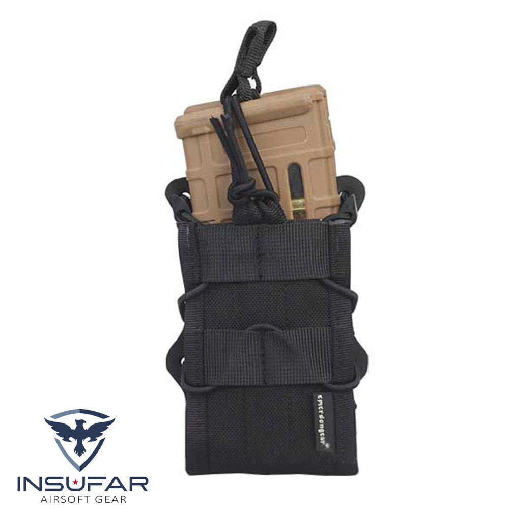 Porta cargador Emerson Molle doble negro