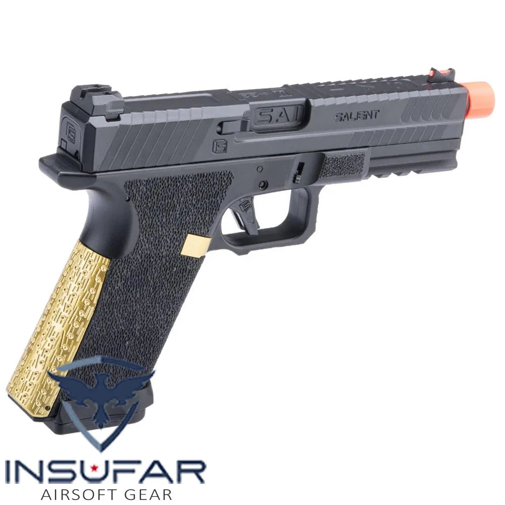 Replica Pistola electrica AEP Salient Arms Licenciada BLU Full Auto Gearbox metal & MOSFET