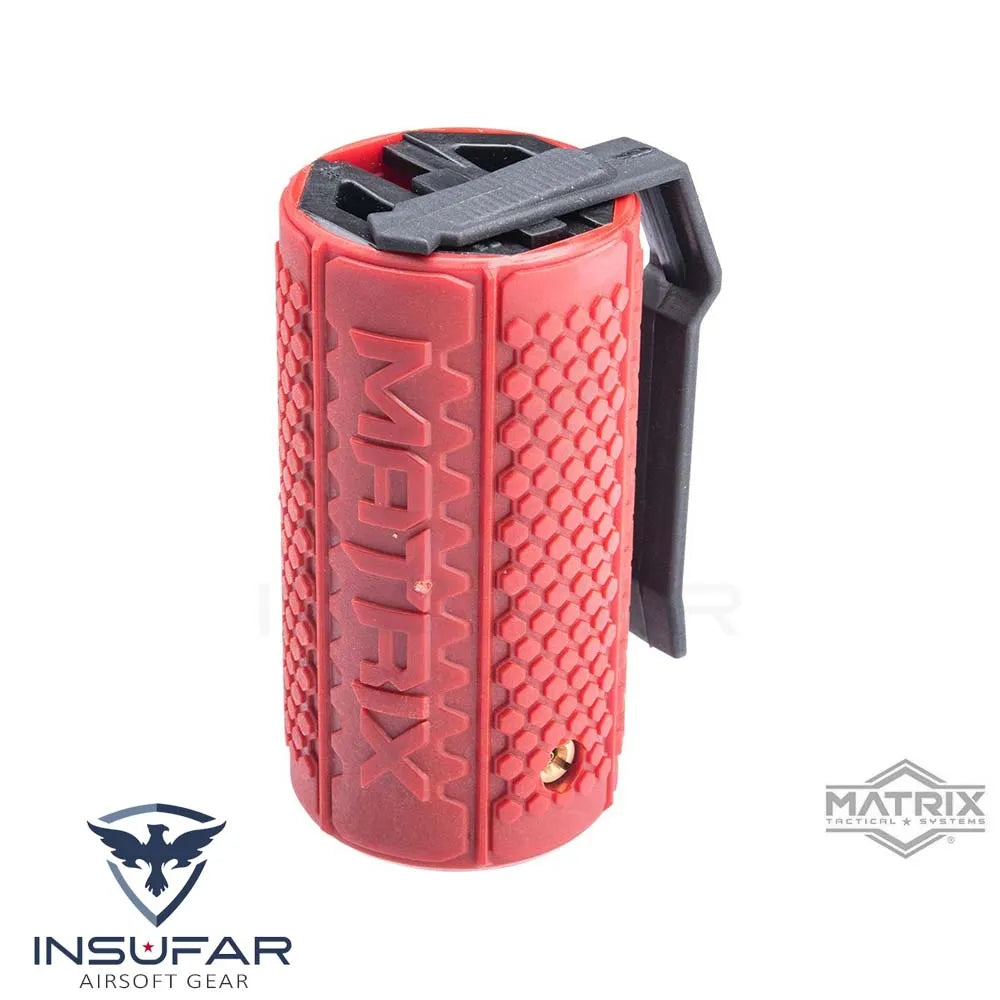 Granada Matrix de impacto Typhoon 360 Gas (Rojo)
