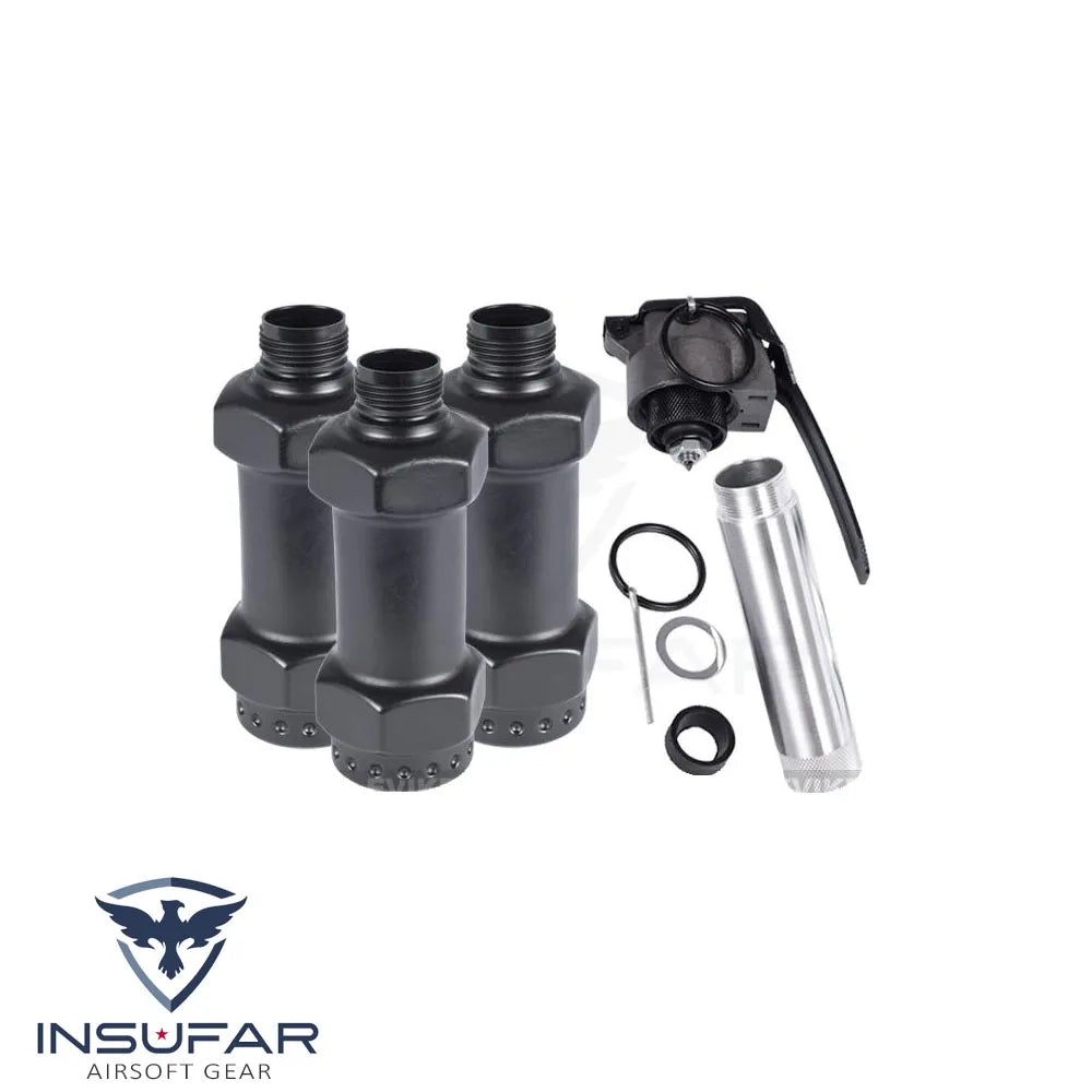 Set Granada APS Thunder B 3 carcasas + 1 nucleo