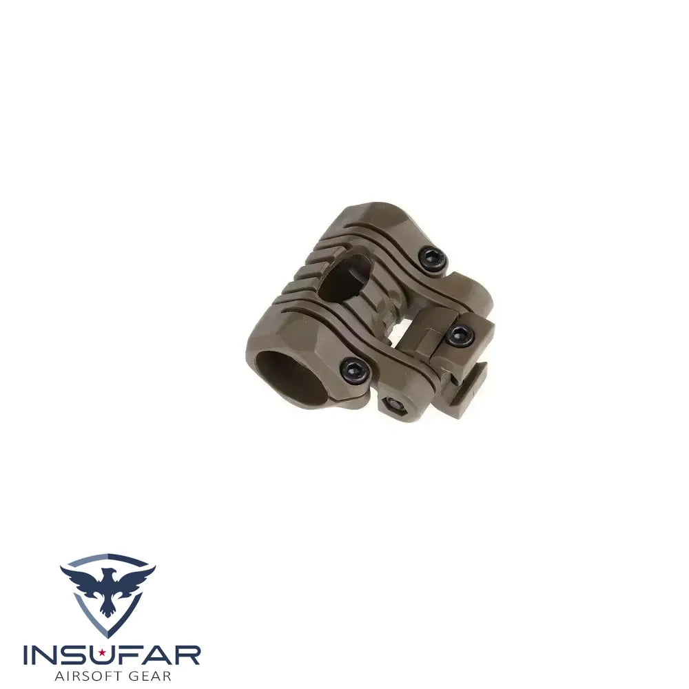 Montura linterna 5 posiciones ocre