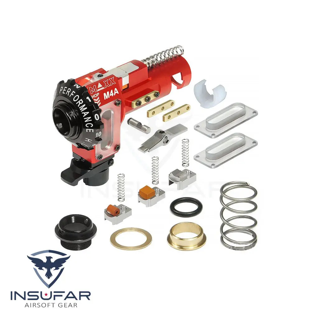 Maxx Model CNC Aluminum Hopup Chamber for M4 / M16 Series Airsoft AEG Rifles
(Model: M4A - PRO)