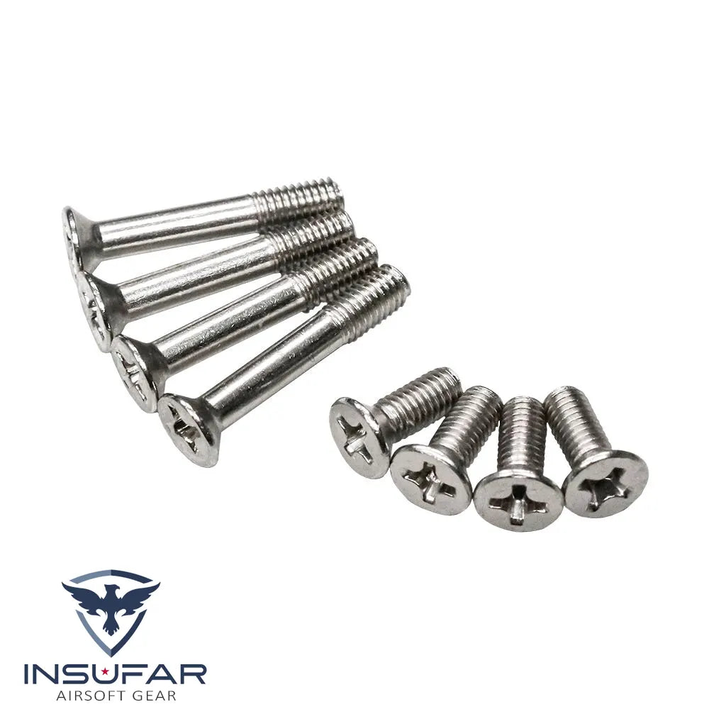 Set tornillos Gearbox CM Ver.II Gearbox (Acero inoxidable)
