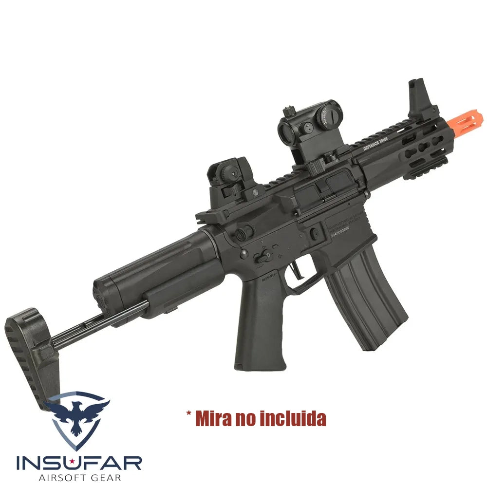 Replica Krytac Full Metal Trident MKII PDW Airsoft AEG negra