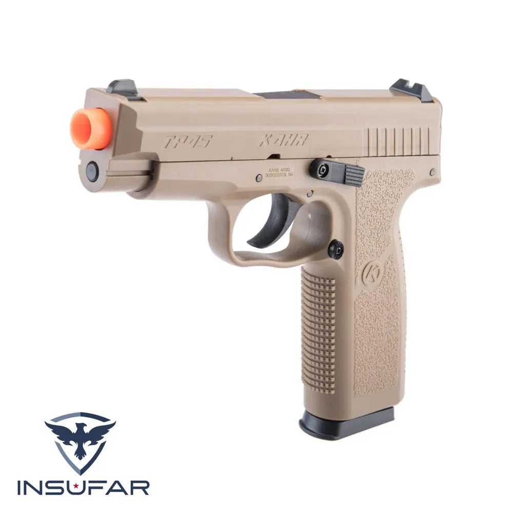 Pistola Airsoft KAHR ARMS TP45 – Resorte (Color: Tan)