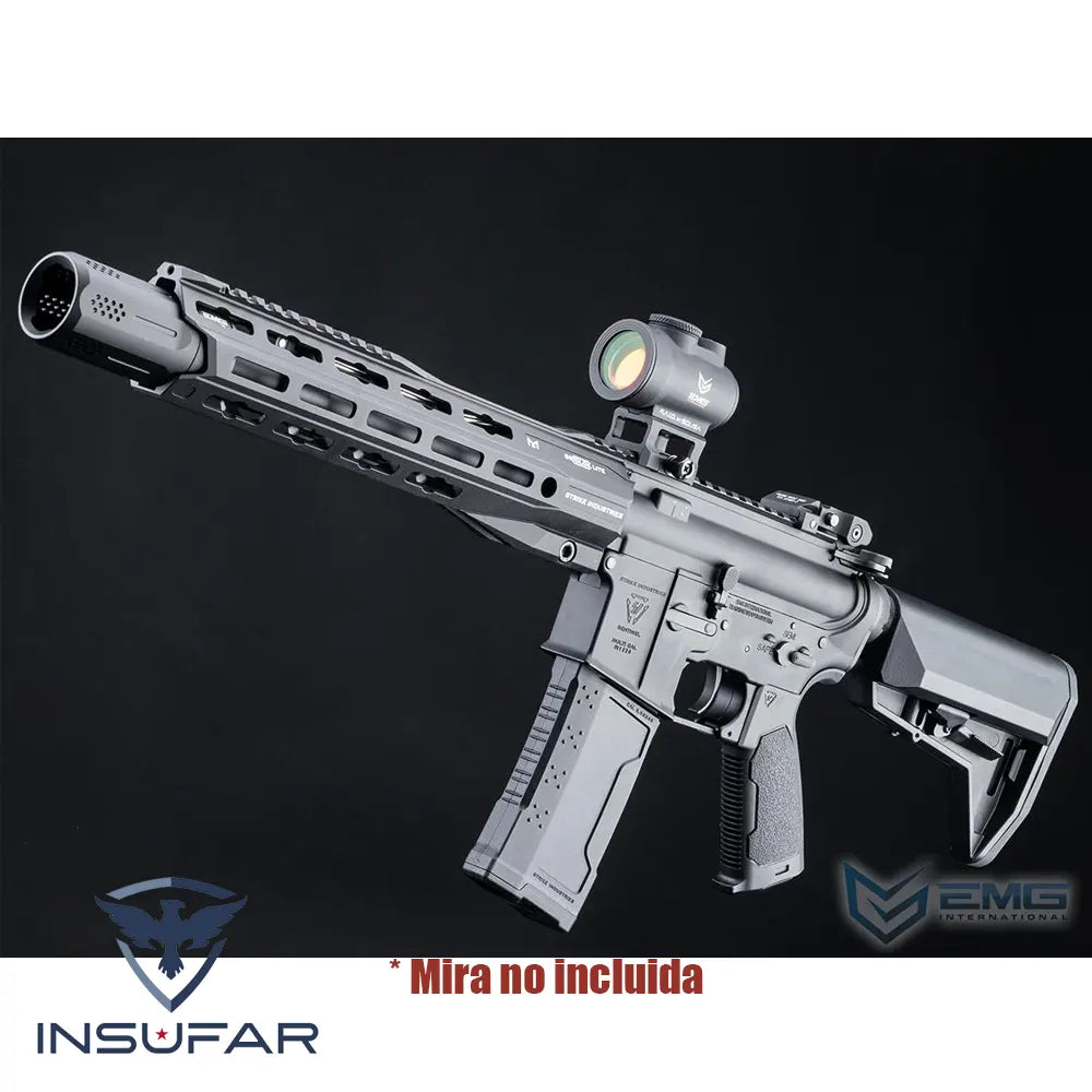 Replica Airsoft EMG Custom Strike Industries "Sentinel" AR15 AEG con guardamanos GRIDLOCK 11"