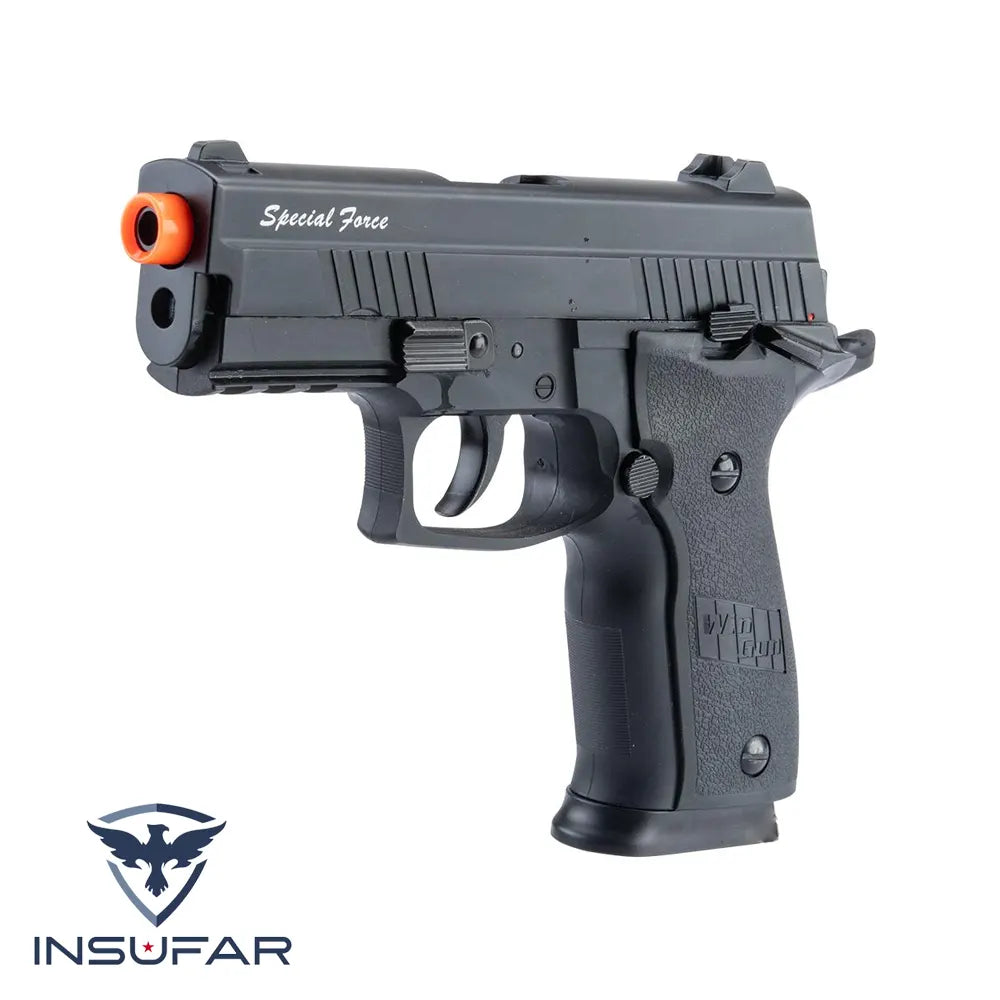 Pistola Win Gun Special Force 229S Airsoft Gas Blowback (Modelo: CO2)