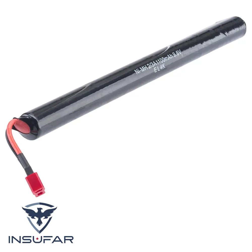 Batería CYMA 9.6v 1100mAh Tipo Stick NiMH (Conector Deans)