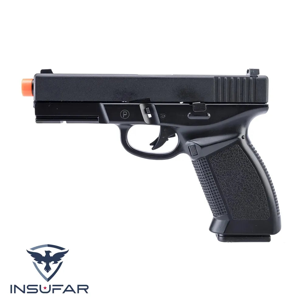 Pistola HFC Darkhawk Heavyweight GBB Airsoft con Estuche Rígido