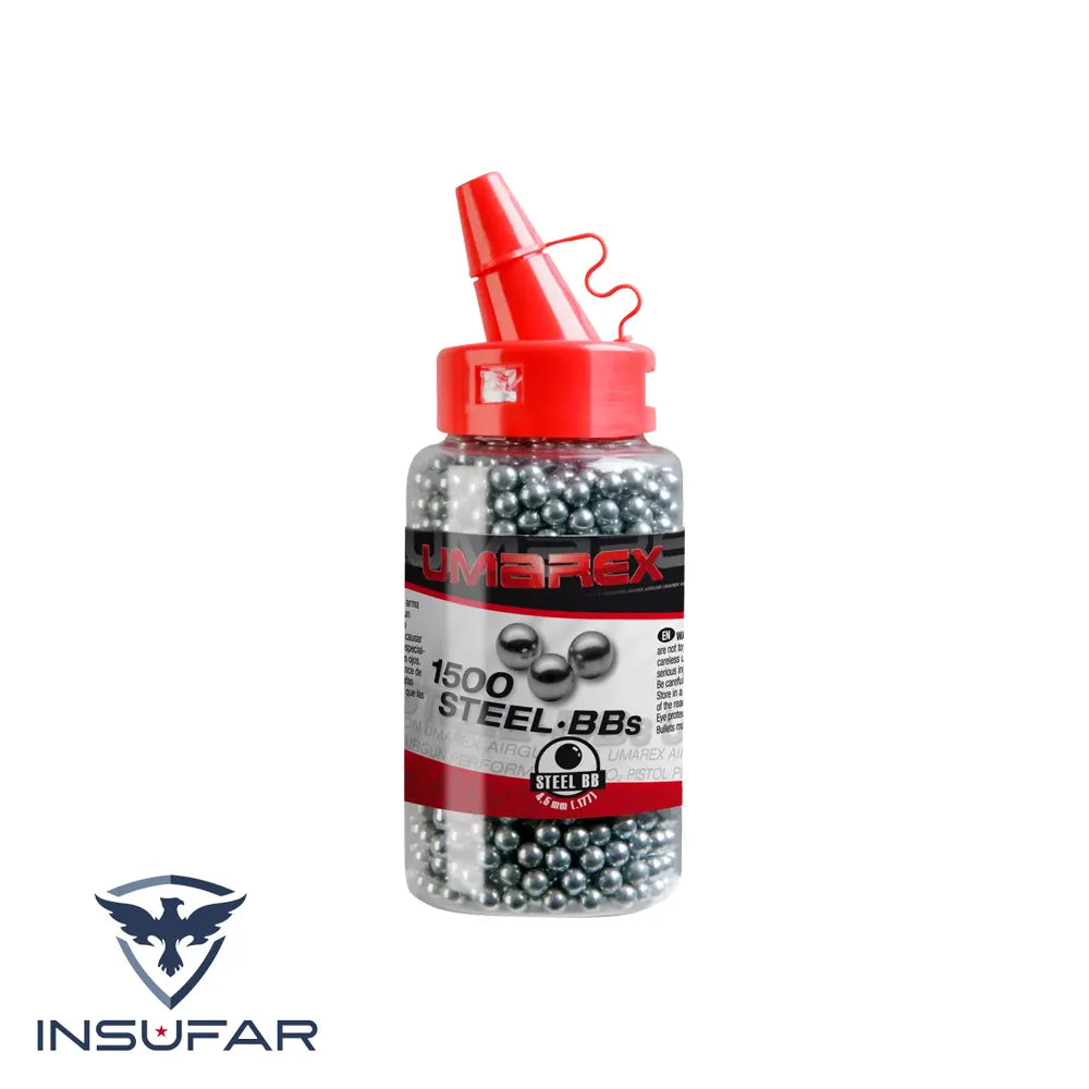 Balines de Acero Umarex 4,5 mm (.177) – 1500 Rondas