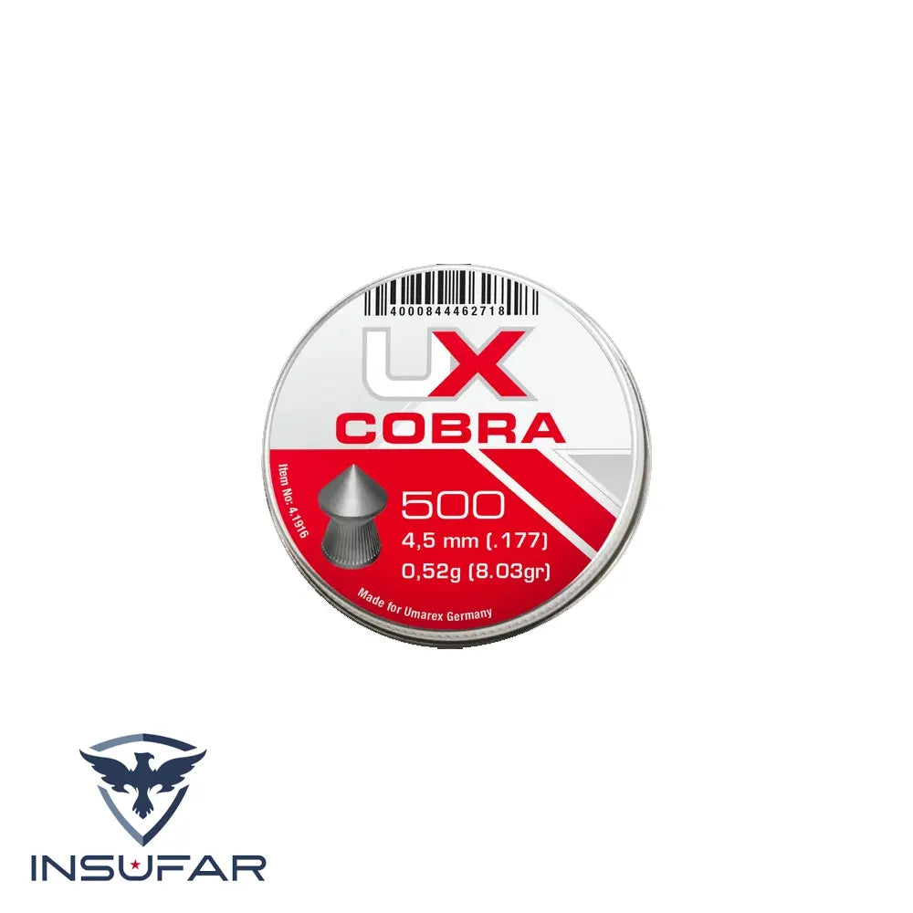 Postón Umarex Cobra Calibre 4,5 mm – 500 Unidades