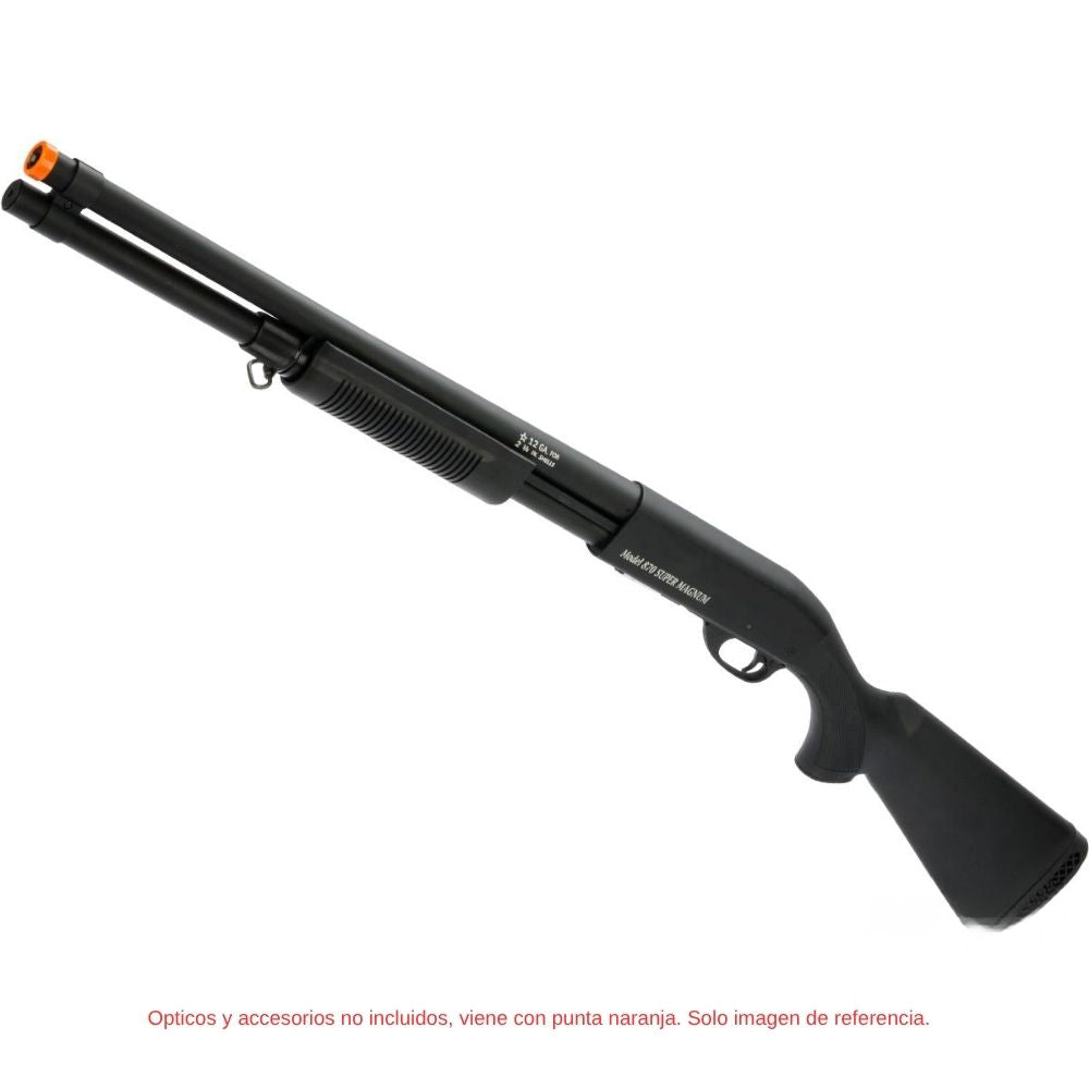 Escopeta Airsoft S&T M870 full metal Acción manual