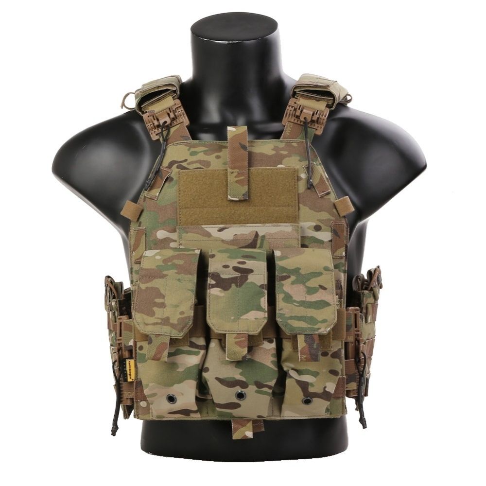 Porta placas Emersongear 094K suelta rápida (Multicam)