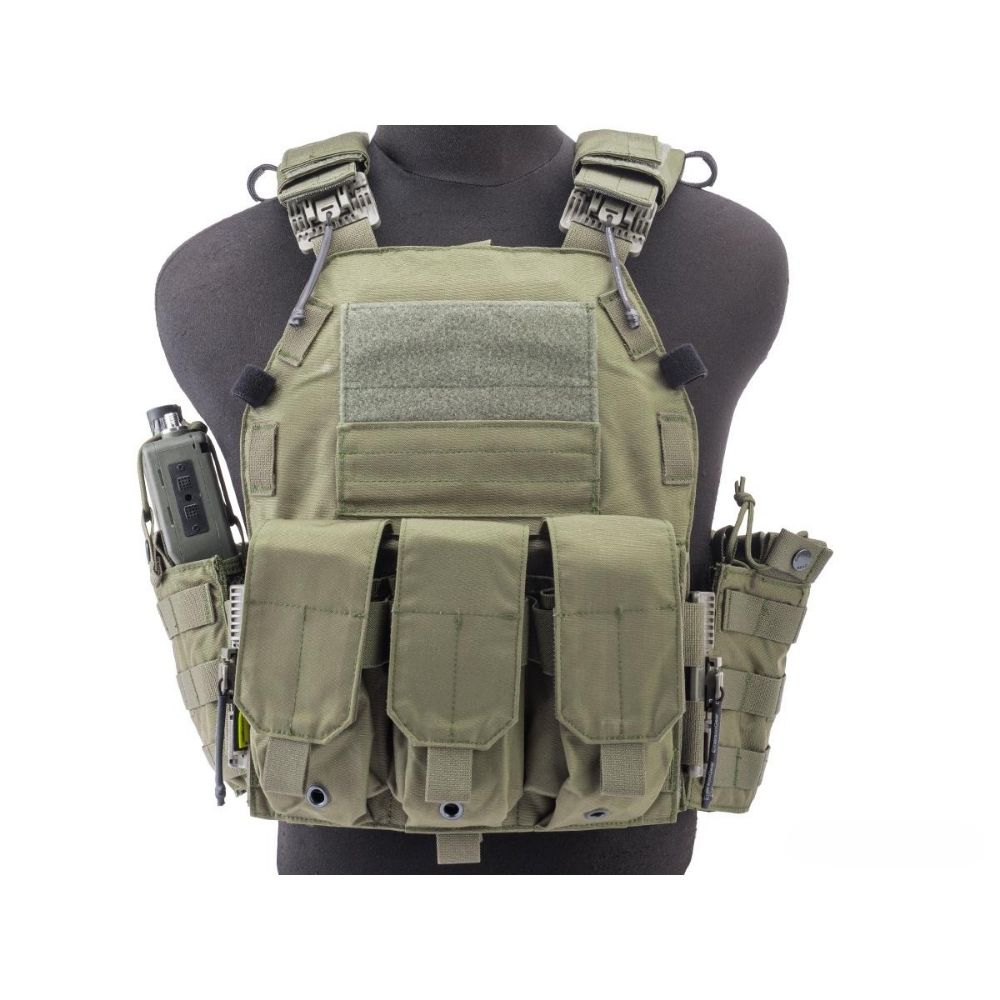 Porta placas Emersongear 094K suelta rápida (Ranger green)