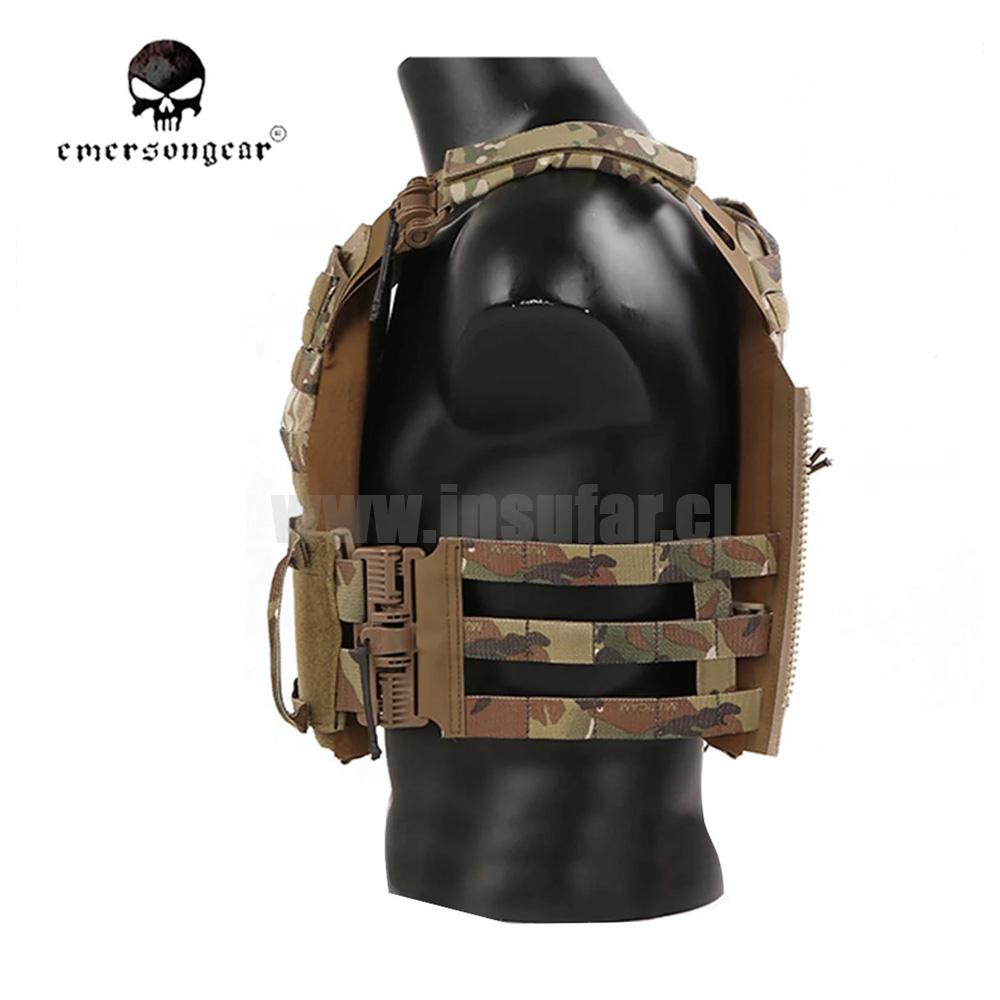 Porta placa Emersongear suelta rápida JPC 2.0 (Multicam)