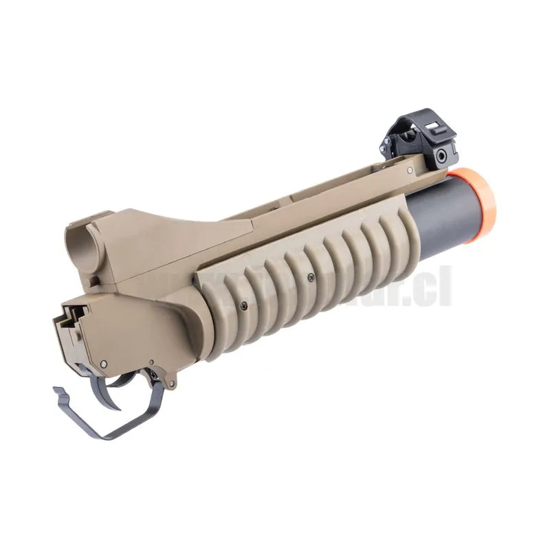 Lanzagranada M203 Cybergun licenciado Colt 40mm M4 / M16 desierto