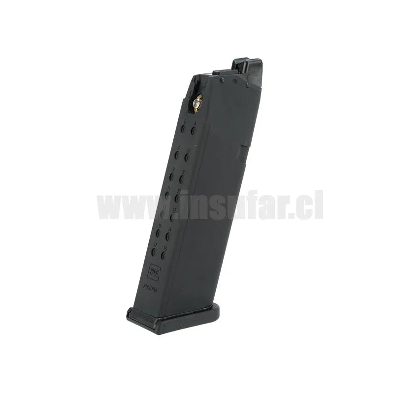 Magazine Elite Force licenciado GLOCK 17 Gen.4 Blowback green gas