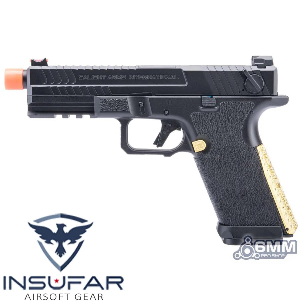 Replica Pistola electrica AEP Salient Arms Licenciada BLU Full Auto Gearbox metal & MOSFET