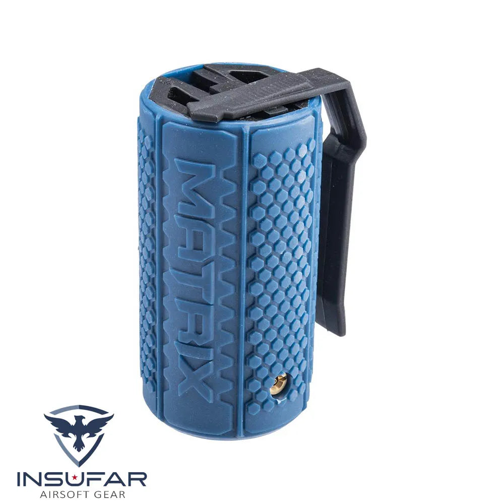 Granada Matrix de impacto Typhoon 360 Gas (Azul)