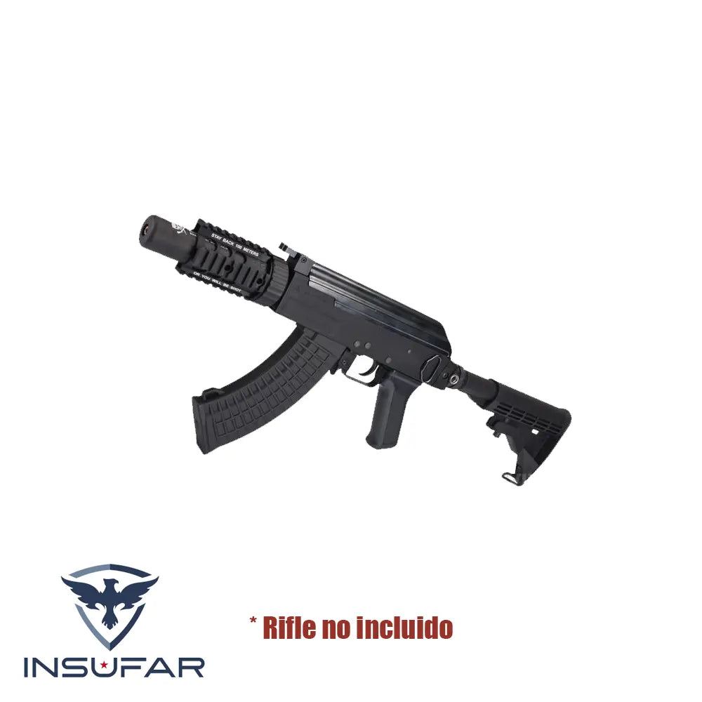 Adaptador Matrix AK a M4 para AEG Airsoft (CNC Aluminio, para que AKs usen guardamanos M4)