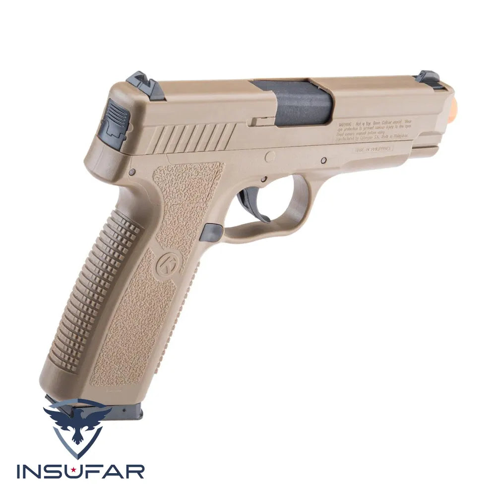 Pistola Airsoft KAHR ARMS TP45 – Resorte (Color: Tan)