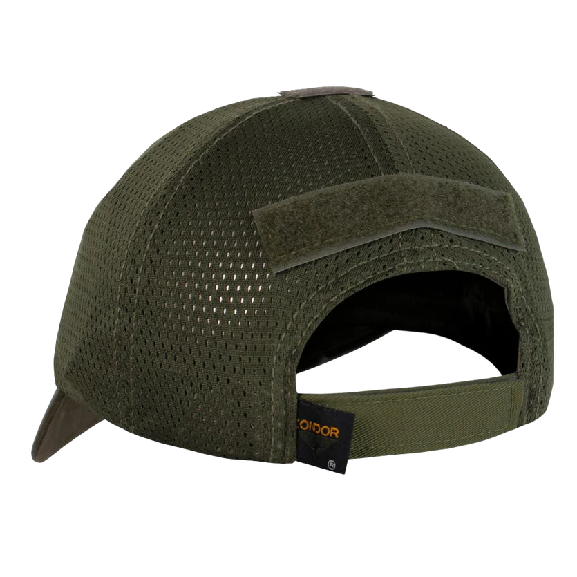Gorra Táctica Condor con Panel de malla – Negro