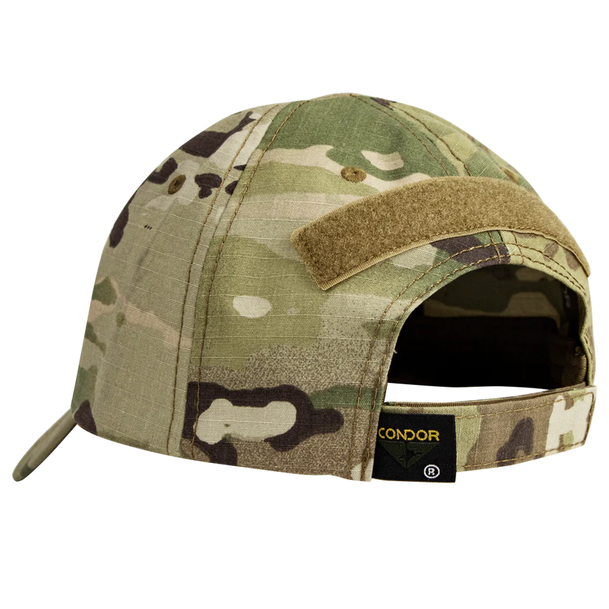 Gorra táctica Condor con velcro - Multicam