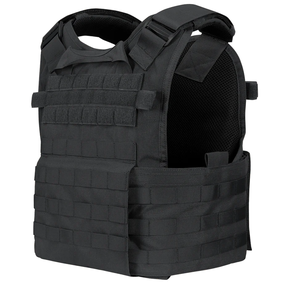 Chaleco Porta Placa Modular Condor Outdoor Negro (Gen.2)