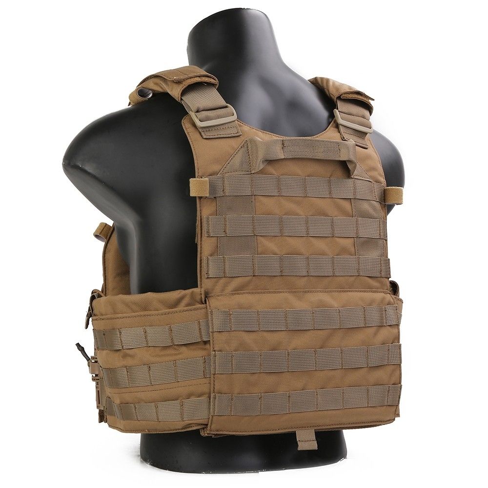 Porta placas Emersongear 094K suelta rápida (Coyote)