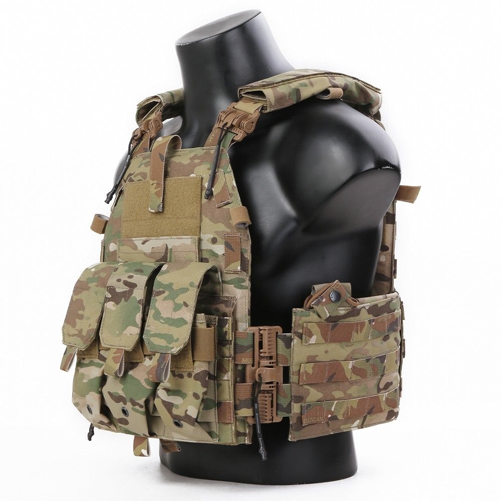 Porta placas Emersongear 094K suelta rápida (Multicam)