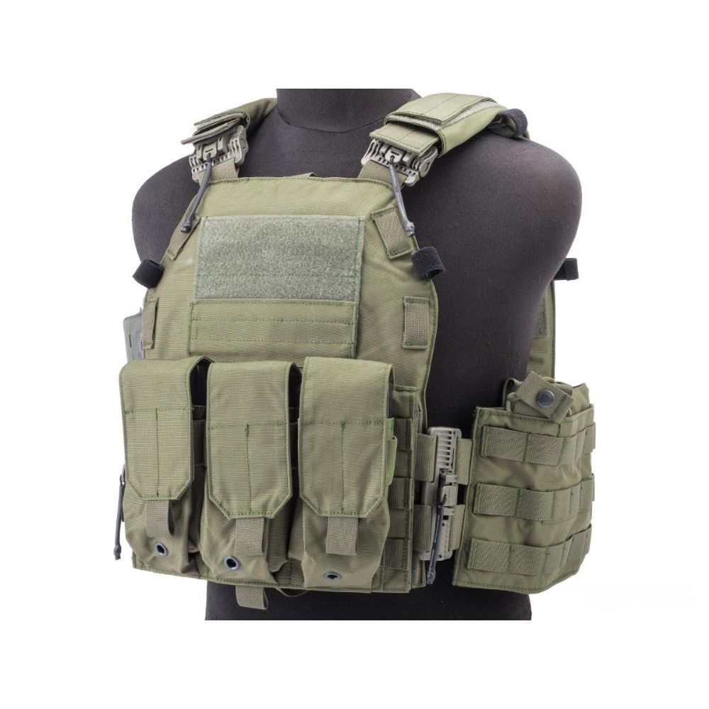Porta placas Emersongear 094K suelta rápida (Ranger green)