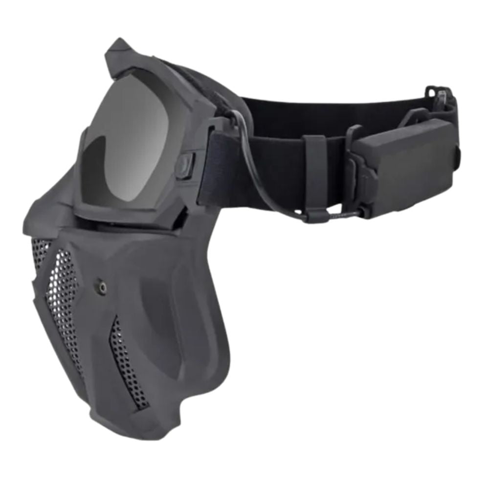 Máscara Bigdragon Full Face con Ventilador (Negro)