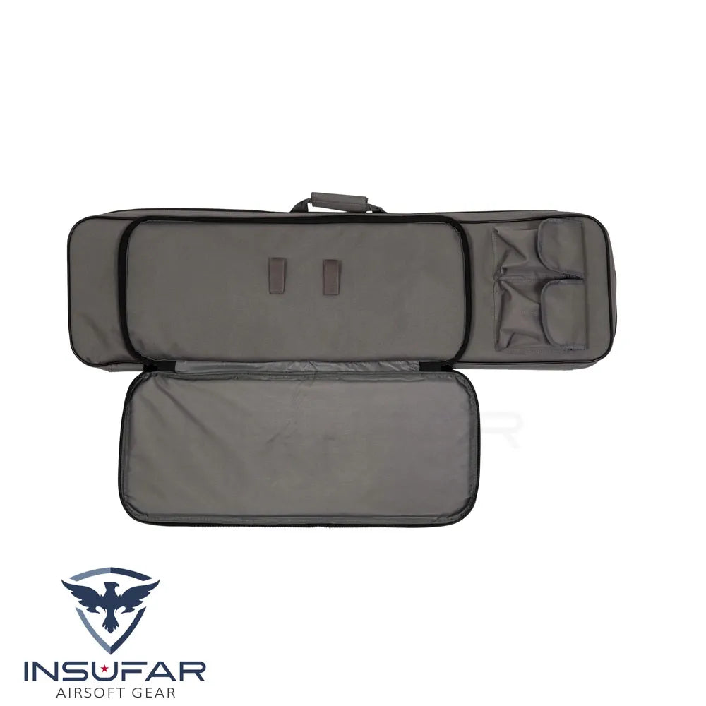 Bolso porta replica Specna Arms V1 - 98cm - gris