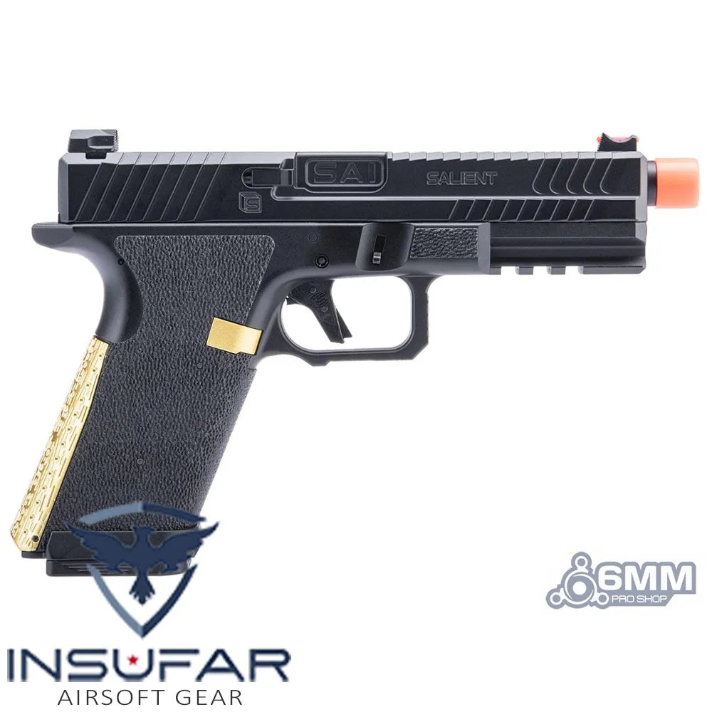 Replica Pistola electrica AEP Salient Arms Licenciada BLU Full Auto Gearbox metal & MOSFET