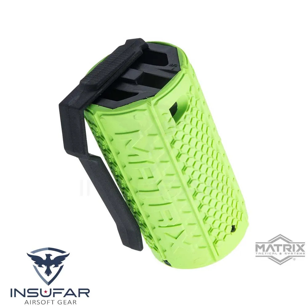Granada Matrix de impacto Typhoon 360 Gas (Verde)