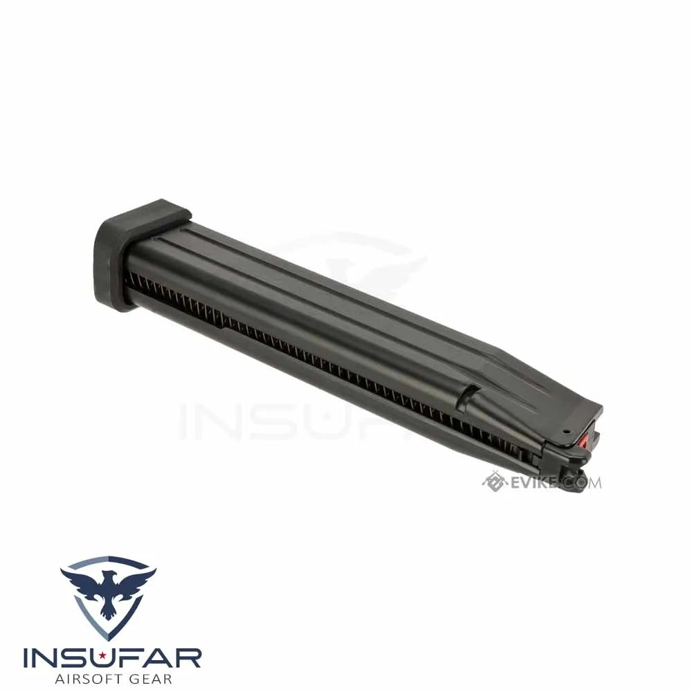 Magazine extendido AW Custom Spec 50 Rondas Green Gas para HI-CAPA GBB