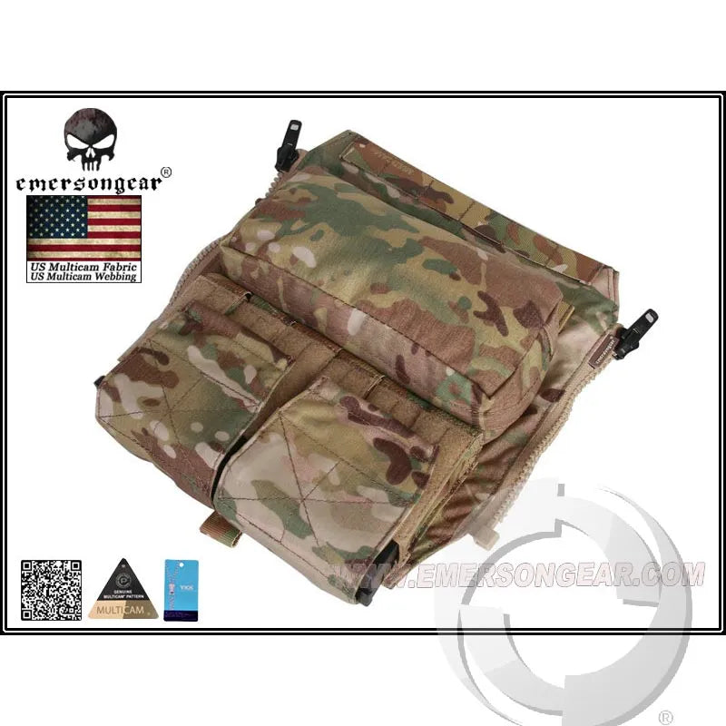 Back Pack Zip panel para chaleco AVS /JPC2.0/CPC Multicam