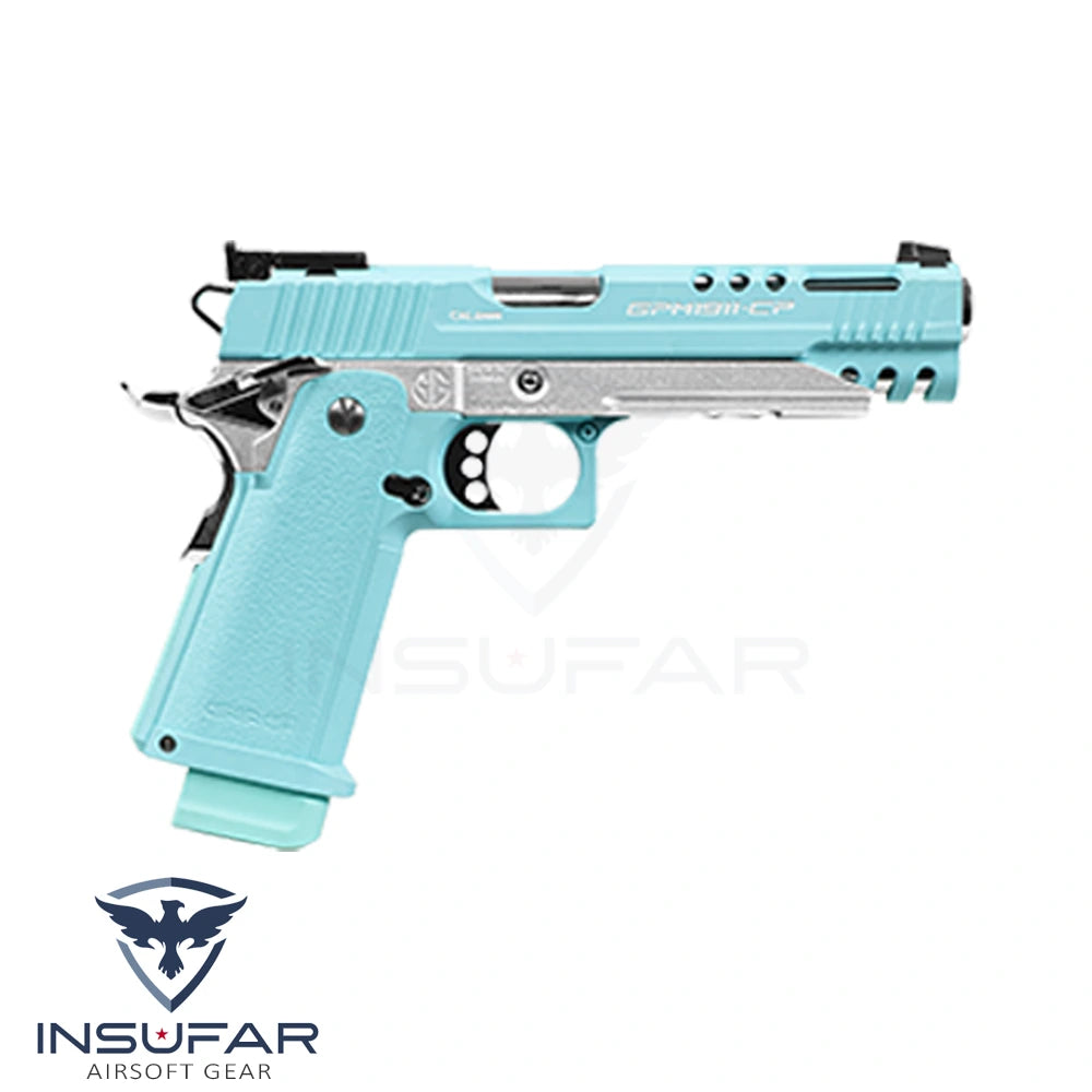 Replica pistola G&G GPM1911 CP Macaron Blue (EU)