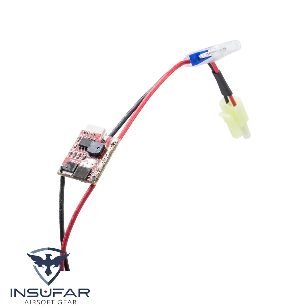 ETU 2.0 + Mosfet 4.0 + gatillo vertical para gearbox Ver.II (Cableado trasero)