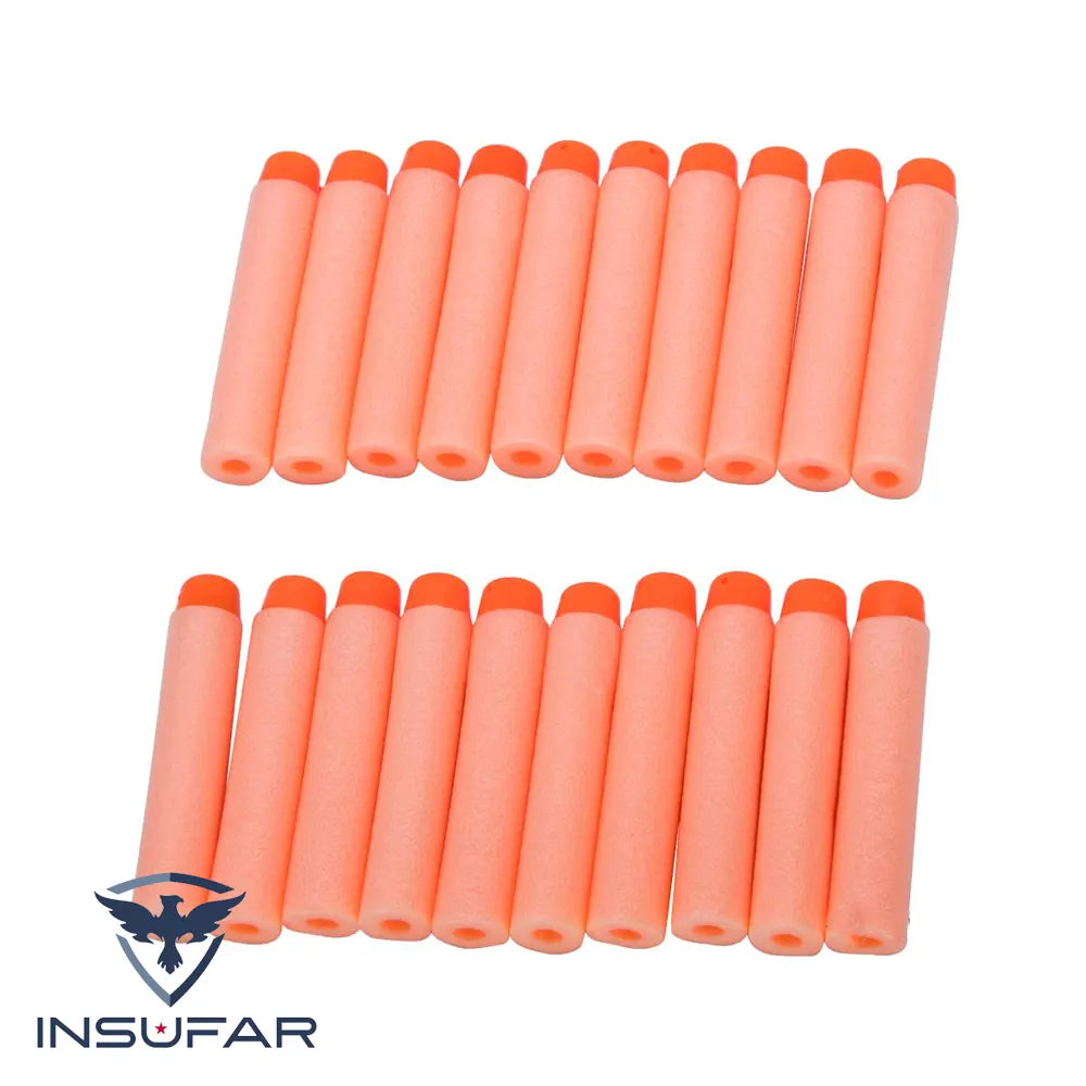Blaze Storm Set de Dardos de Espuma Suaves (Color: Naranja / Set de 20 / Punta Suave)