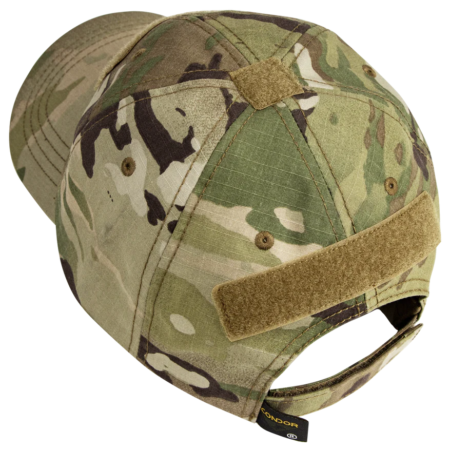 Gorra táctica Condor con velcro - Multicam