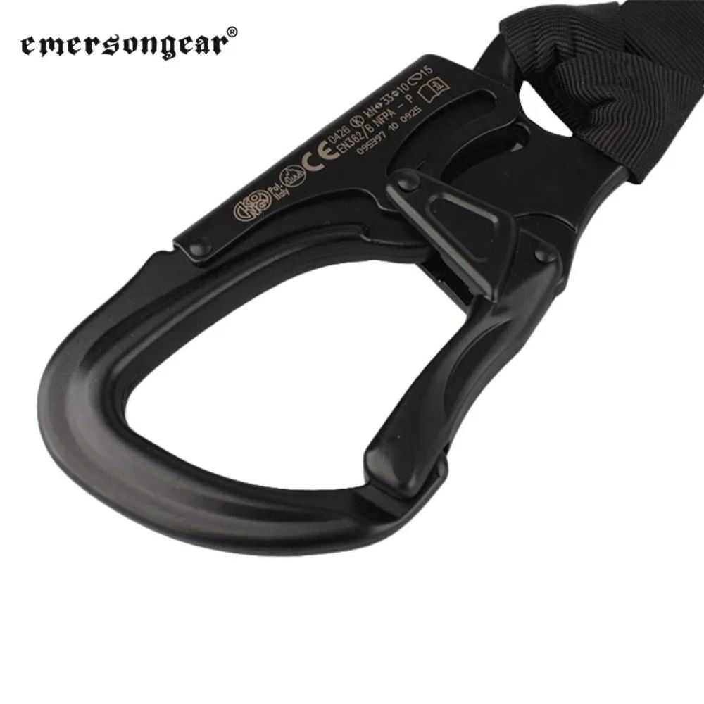 Eslinga Lanyard Táctico EmersonGear Yates Navy SEAL Negra