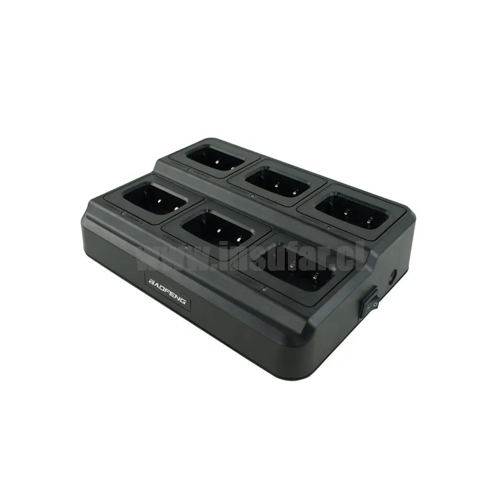 Juego 6 radios BF-888S Baofeng con cargador multiple