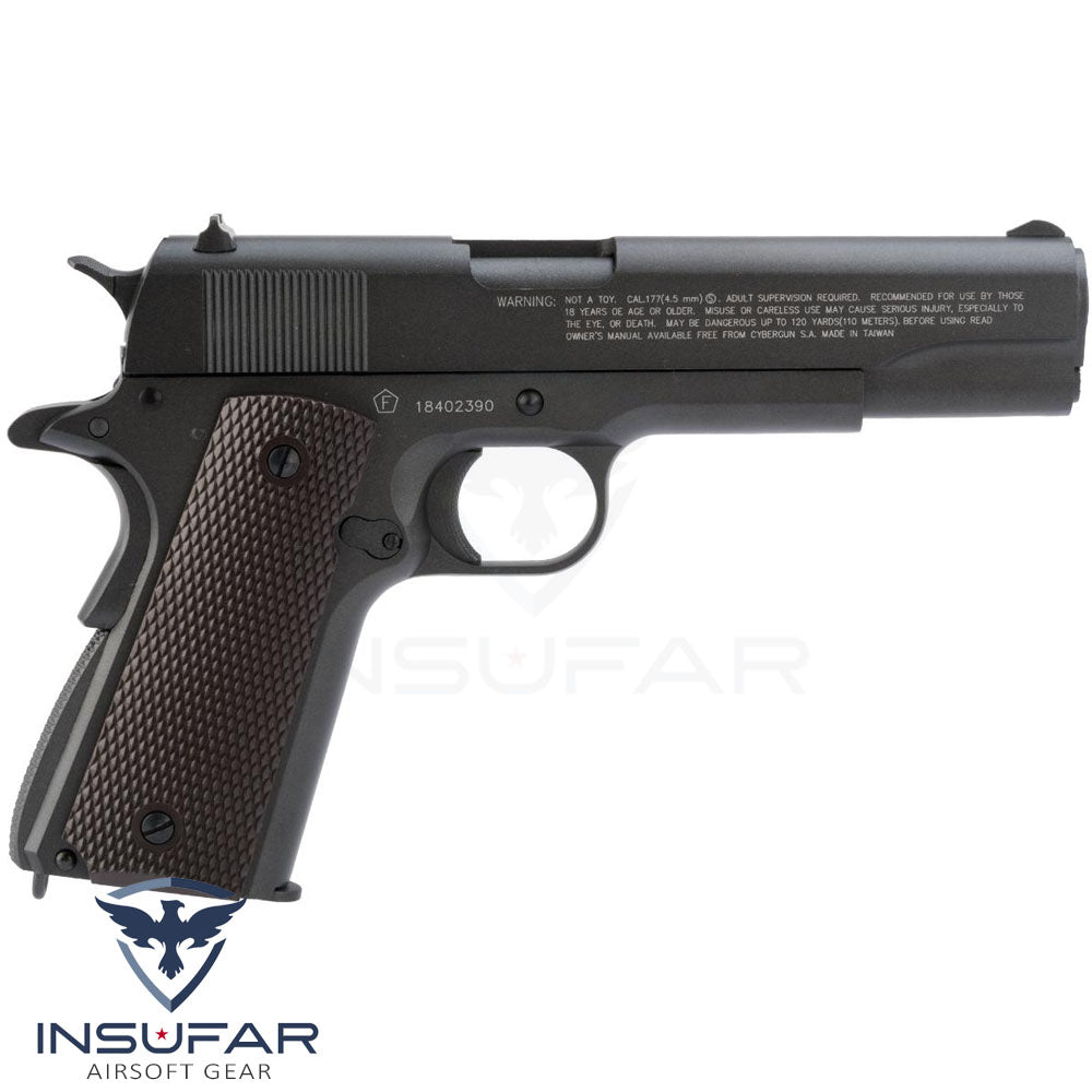 Pistola 4.5mm Air Gun Tanfoglio Witness Full Metal Co2 Blowback 1911 (.177 cal Air Gun)