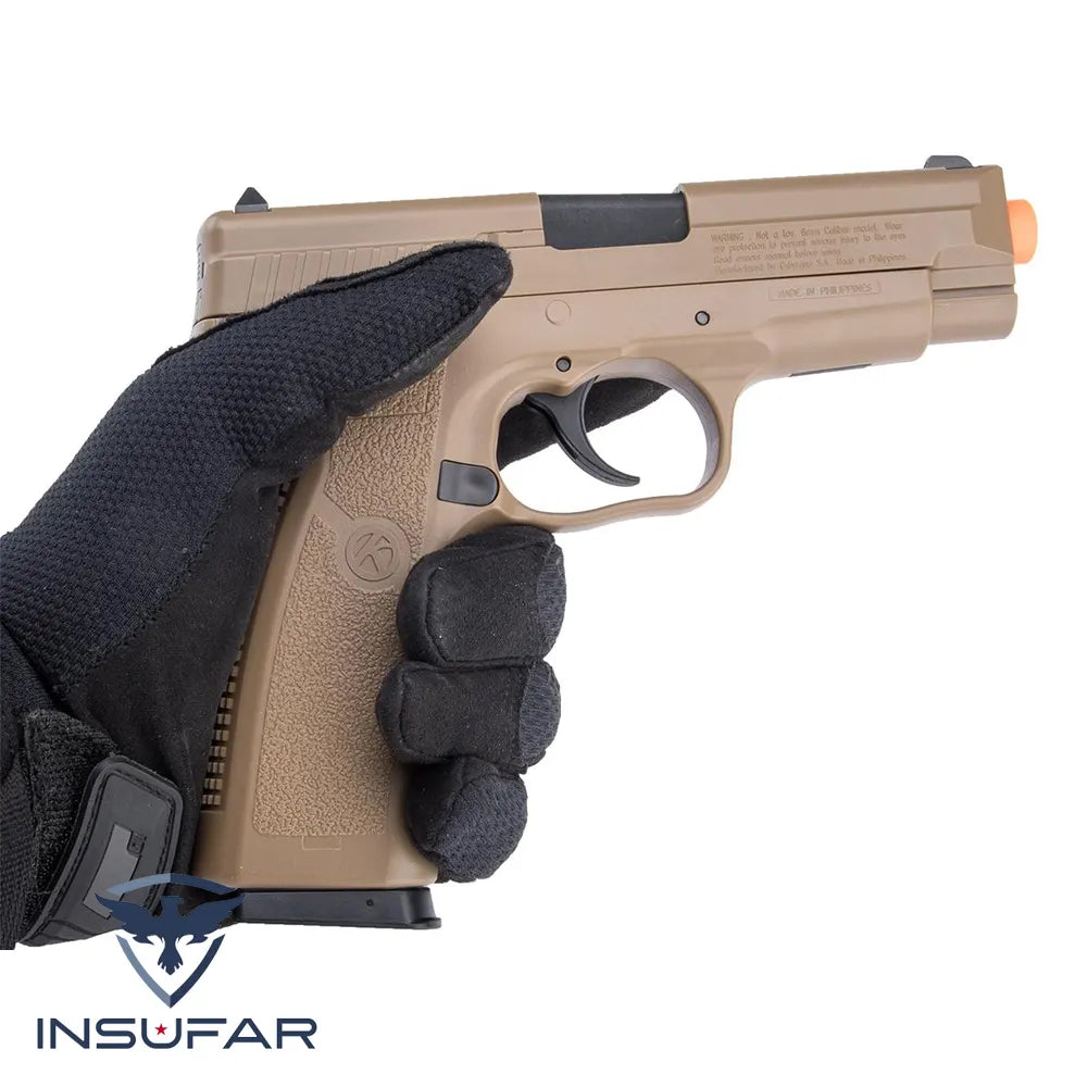 Pistola Airsoft KAHR ARMS TP45 – Resorte (Color: Tan)